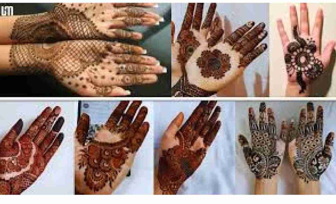 Front Hand Mehndi Design Photos